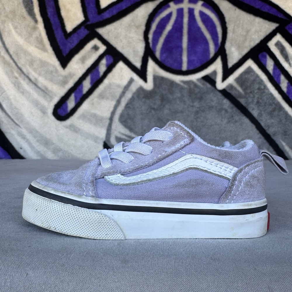 Size 5c - Vans Old Skool Toddler Shoes – Languid Lavender